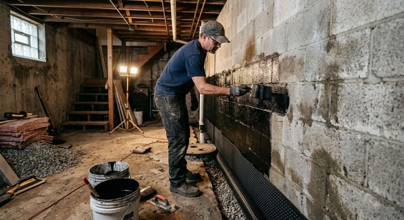 Basement Walls Waterproofing in Tuscaloosa, AL