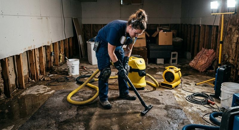 Water Damage Cleanup in Gilbert, AZ