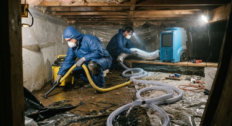 Basement Water Removal in Mesa, AZ