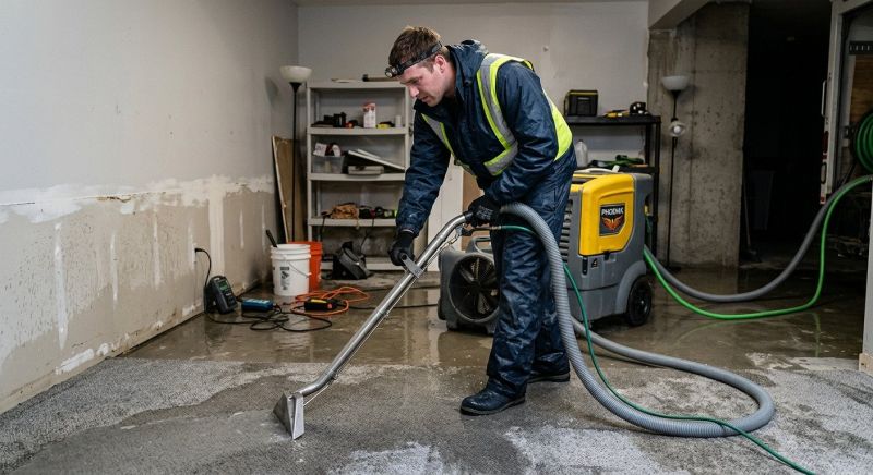 Crawlspace Water Cleanup in Gilbert, AZ
