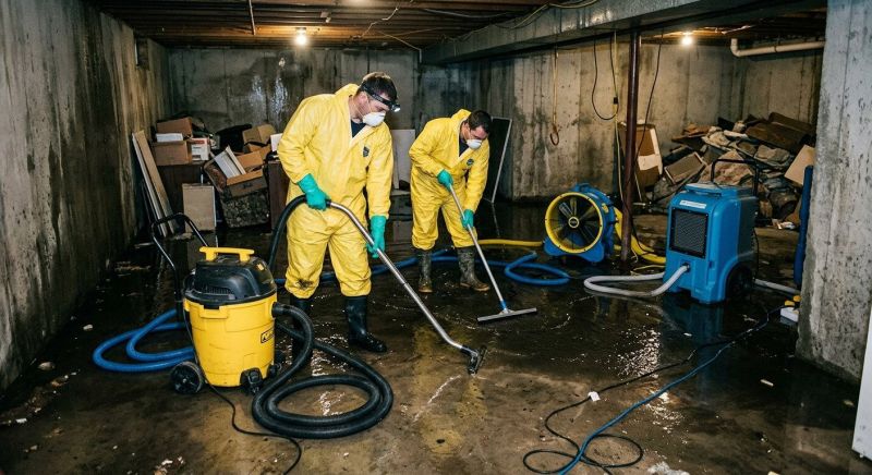 Flood Damage Cleanup in Gilbert, AZ